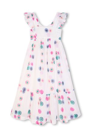 abito in cotone bianco CHLOE' KIDS | C20198Z41